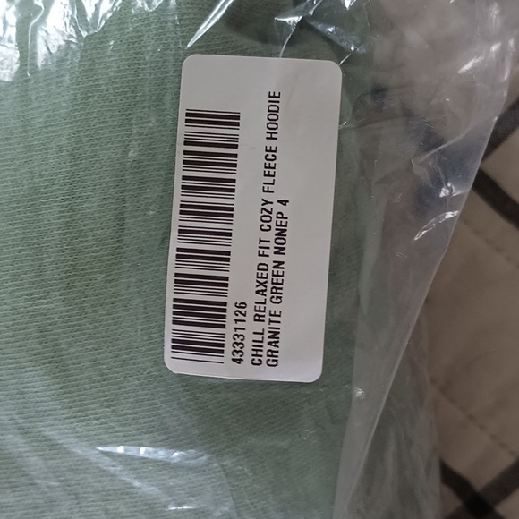 Torrid Hoodie Size 4, Green With Chill On Front - Picture 3 of 3